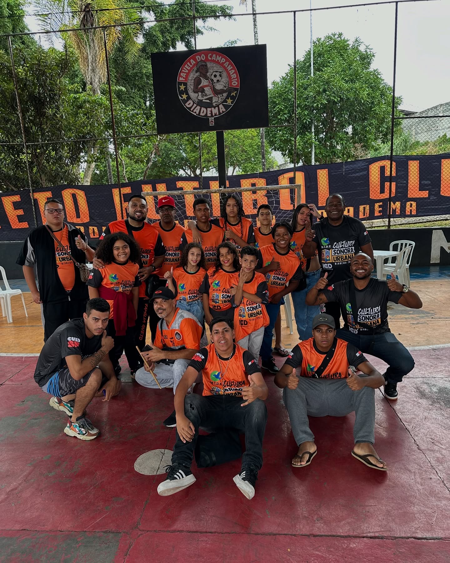 Grupo em formação — Favela do Campanário